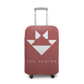 Чехол для чемодана 3D с принтом Hunter в Санкт-Петербурге, 86% полиэфир, 14% спандекс | двустороннее нанесение принта, прорези для ручек и колес | destiny | destiny 2 | дестени | космос