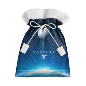 Подарочный 3D мешок с принтом Destiny в Санкт-Петербурге, 100% полиэстер | Размер: 29*39 см | Тематика изображения на принте: destiny | destiny 2 | дестени | космос