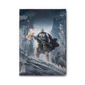 Обложка для автодокументов с принтом Rise of Iron в Санкт-Петербурге, натуральная кожа |  размер 19,9*13 см; внутри 4 больших “конверта” для документов и один маленький отдел — туда идеально встанут права | Тематика изображения на принте: destiny | destiny 2 | дестени | космос