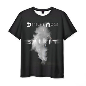 Мужская футболка 3D с принтом DM: Spirit в Санкт-Петербурге, 100% полиэфир | прямой крой, круглый вырез горловины, длина до линии бедер | Тематика изображения на принте: depeche mode