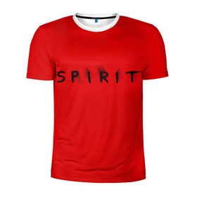 Мужская футболка 3D спортивная с принтом DM: Spirit в Санкт-Петербурге, 100% полиэстер с улучшенными характеристиками | приталенный силуэт, круглая горловина, широкие плечи, сужается к линии бедра | Тематика изображения на принте: depeche mode