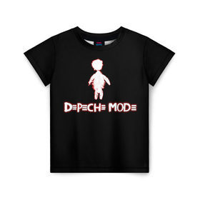Детская футболка 3D с принтом DM: Playing the angel в Санкт-Петербурге, 100% гипоаллергенный полиэфир | прямой крой, круглый вырез горловины, длина до линии бедер, чуть спущенное плечо, ткань немного тянется | depeche mode