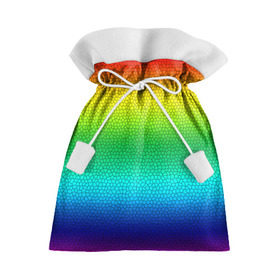 Подарочный 3D мешок с принтом Радуга (Витражный Градиент) в Санкт-Петербурге, 100% полиэстер | Размер: 29*39 см | gradient | rainbow | витраж | градиент | радуга