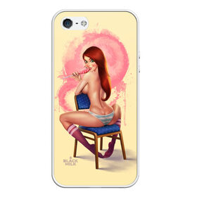 Чехол для iPhone 5/5S матовый с принтом Pin Up Pop Art Girl в Санкт-Петербурге, Силикон | Область печати: задняя сторона чехла, без боковых панелей | comics | girl | lollipop | pin up | pop art | арт | девочка | дизайн | конфетка | лолита | милая | мода | пафос | поп арт | сосательная | стиль | чупа чупс