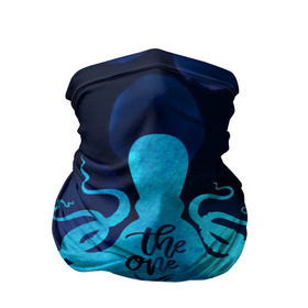 Бандана-труба 3D с принтом крутой осьминог в Санкт-Петербурге, 100% полиэстер, ткань с особыми свойствами — Activecool | плотность 150‒180 г/м2; хорошо тянется, но сохраняет форму | вода | море | океан | осьминог | подводный мир | рыбы