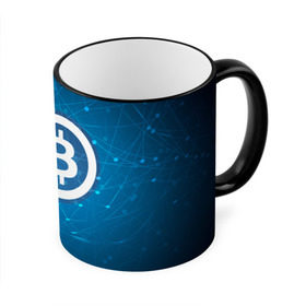 Кружка 3D с принтом Bitcoin Blue - Биткоин в Санкт-Петербурге, керамика | ёмкость 330 мл | bitcoin | ethereum | litecoin | биткоин | интернет | крипта | криптовалюта | лайткоин | майнинг | технологии | эфир