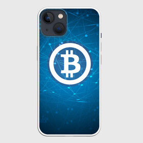 Чехол для iPhone 13 с принтом Bitcoin Blue   Биткоин в Санкт-Петербурге,  |  | Тематика изображения на принте: bitcoin | ethereum | litecoin | биткоин | интернет | крипта | криптовалюта | лайткоин | майнинг | технологии | эфир