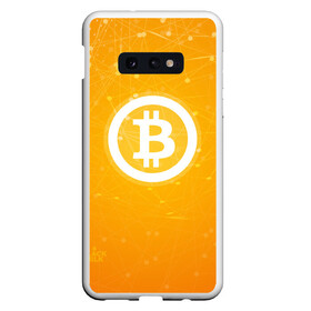 Чехол для Samsung S10E с принтом Bitcoin - Биткоин в Санкт-Петербурге, Силикон | Область печати: задняя сторона чехла, без боковых панелей | bitcoin | ethereum | litecoin | биткоин | интернет | крипта | криптовалюта | лайткоин | майнинг | технологии | эфир