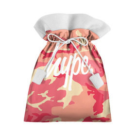 Подарочный 3D мешок с принтом HYPE Оранжевый Камуфляж в Санкт-Петербурге, 100% полиэстер | Размер: 29*39 см | camo | camouflage | hype | pattern | вечеринка | гламур | камо | камуфляж | клуб | мода | отдых | пафос | приключение | природа | путешествие | розовый | стиль | узор | хайп | черное молоко