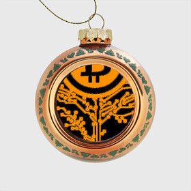Стеклянный ёлочный шар с принтом Bitcoin Tree - Дерево Биткоин в Санкт-Петербурге, Стекло | Диаметр: 80 мм | bitcoin | blockchain | tree | биткоин | блокчейн | валюта | деньги | дерево | крипто | криптовалюта | майнинг | технологии