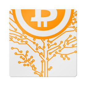 Магнит виниловый Квадрат с принтом Bitcoin Tree - Дерево Биткоин в Санкт-Петербурге, полимерный материал с магнитным слоем | размер 9*9 см, закругленные углы | bitcoin | blockchain | tree | биткоин | блокчейн | валюта | деньги | дерево | крипто | криптовалюта | майнинг | технологии