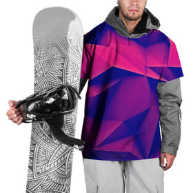 Накидка на куртку 3D с принтом Violet polygon в Санкт-Петербурге, 100% полиэстер |  | Тематика изображения на принте: 3d | abstraction | абстракция | геометрия | грани | линии | полигоны | розовый | сочетания | текстура | треугольники | фиолетовый
