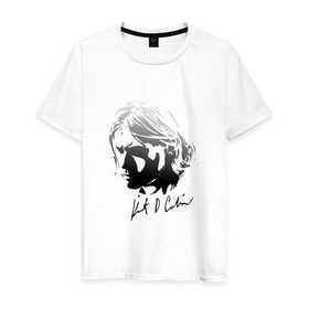 Мужская футболка хлопок с принтом Курт Кобейн автограф в Санкт-Петербурге, 100% хлопок | прямой крой, круглый вырез горловины, длина до линии бедер, слегка спущенное плечо. |  kurt cobain |  nirvana |  курт кобейн | нирвана