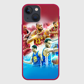 Чехол для iPhone 13 mini с принтом Golden State Warriors 7 в Санкт-Петербурге,  |  | draymond green | golden state warriors | klay thompson | nba | stephen curry | голден стэйт уорриорз | дрэймонд грин | клей томпсон | стефен карри