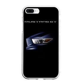 Чехол для iPhone 7Plus/8 Plus матовый с принтом Ford Mustang GT 2 в Санкт-Петербурге, Силикон | Область печати: задняя сторона чехла, без боковых панелей | cobra | ford | gt | mustang | shelby