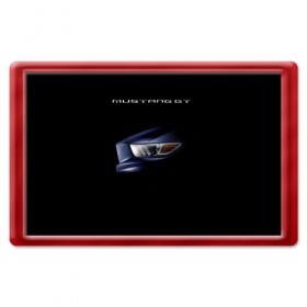 Магнит 45*70 с принтом Ford Mustang GT 2 в Санкт-Петербурге, Пластик | Размер: 78*52 мм; Размер печати: 70*45 | cobra | ford | gt | mustang | shelby