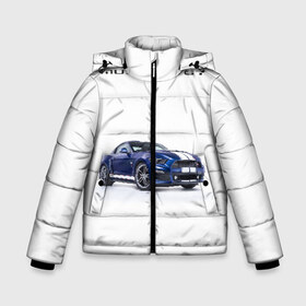 Зимняя куртка для мальчиков 3D с принтом Ford Mustang GT 3 в Санкт-Петербурге, ткань верха — 100% полиэстер; подклад — 100% полиэстер, утеплитель — 100% полиэстер | длина ниже бедра, удлиненная спинка, воротник стойка и отстегивающийся капюшон. Есть боковые карманы с листочкой на кнопках, утяжки по низу изделия и внутренний карман на молнии. 

Предусмотрены светоотражающий принт на спинке, радужный светоотражающий элемент на пуллере молнии и на резинке для утяжки | ford | gt | mustang | shelby | мустанг | форд | шэлби