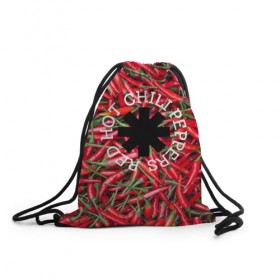 Рюкзак-мешок 3D с принтом Red Hot Chili Peppers в Санкт-Петербурге, 100% полиэстер | плотность ткани — 200 г/м2, размер — 35 х 45 см; лямки — толстые шнурки, застежка на шнуровке, без карманов и подкладки | red hot chili peppers | rock | рок