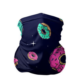 Бандана-труба 3D с принтом Black Milk Космические Пончики в Санкт-Петербурге, 100% полиэстер, ткань с особыми свойствами — Activecool | плотность 150‒180 г/м2; хорошо тянется, но сохраняет форму | Тематика изображения на принте: black milk | donut | donuts | space | the simpsons | trend | глазурь | дизайн | еда | звезда | звёзды | космос | мода | пончик | симпсоны | симсоны | сладкий | стиль | тренд | узор