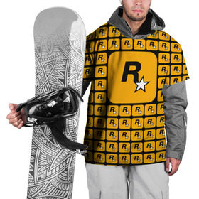 Накидка на куртку 3D с принтом Rockstar в Санкт-Петербурге, 100% полиэстер |  | Тематика изображения на принте: auto | dead | grand | gta | red | redemption | theft | гта | рокстар