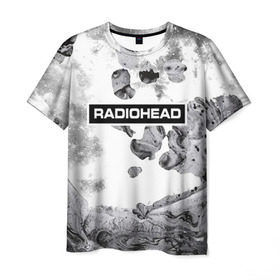 Мужская футболка 3D с принтом Radiohead 8 в Санкт-Петербурге, 100% полиэфир | прямой крой, круглый вырез горловины, длина до линии бедер | radiohead | радиохэд | том йорк