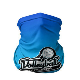 Бандана-труба 3D с принтом Volleyball Russia в Санкт-Петербурге, 100% полиэстер, ткань с особыми свойствами — Activecool | плотность 150‒180 г/м2; хорошо тянется, но сохраняет форму | волейбол | игра | мяч | россия | русский | рф | спорт