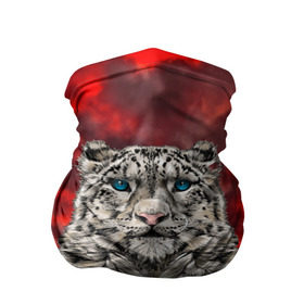 Бандана-труба 3D с принтом Леопард в Санкт-Петербурге, 100% полиэстер, ткань с особыми свойствами — Activecool | плотность 150‒180 г/м2; хорошо тянется, но сохраняет форму | 3d | cat | арт | вечер | взгляд | закат | кот | кот хипстер | котёнок | котятки | котятушки | кошечки | кошка | леопард | мордочка | ночь