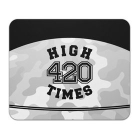 Коврик прямоугольный с принтом High Times 420 Camo в Санкт-Петербурге, натуральный каучук | размер 230 х 185 мм; запечатка лицевой стороны | Тематика изображения на принте: camouflage | камо | камуфляж