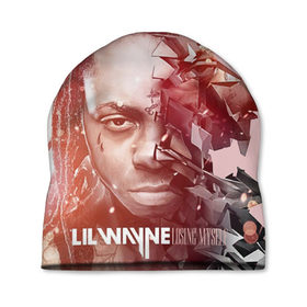 Шапка 3D с принтом Lil Wayne 7 в Санкт-Петербурге, 100% полиэстер | универсальный размер, печать по всей поверхности изделия | 