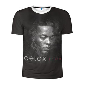 Мужская футболка 3D спортивная с принтом Dr.Dre в Санкт-Петербурге, 100% полиэстер с улучшенными характеристиками | приталенный силуэт, круглая горловина, широкие плечи, сужается к линии бедра | Тематика изображения на принте: 