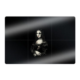 Магнитный плакат 3Х2 с принтом Мона Лиза Kiss в Санкт-Петербурге, Полимерный материал с магнитным слоем | 6 деталей размером 9*9 см | джин симмонс | картина | пол стэнли | эйс фрейли
