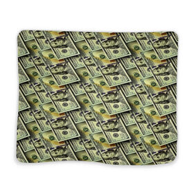 Плед 3D с принтом Деньги в Санкт-Петербурге, 100% полиэстер | закругленные углы, все края обработаны. Ткань не мнется и не растягивается | 3d | benjamin franklin | америка | богатство | валюта | денежные купюры | деньги | доллар | зеленые | сша | текстуры
