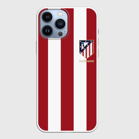 Чехол для iPhone 13 Pro Max с принтом Атлетико Мадрид в Санкт-Петербурге,  |  | atletico madrid | club | emblem | form | logo | soccer | spanish | атлетико мадрид | испанский | клуб | логотип | форма | футбольный | эмблема