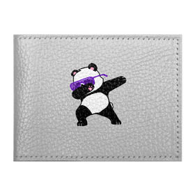 Обложка для студенческого билета с принтом Panda в Санкт-Петербурге, натуральная кожа | Размер: 11*8 см; Печать на всей внешней стороне | panda dab | животные | панда