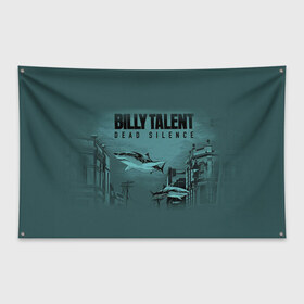 Флаг-баннер с принтом BILLY TALENT 10 в Санкт-Петербурге, 100% полиэстер | размер 67 х 109 см, плотность ткани — 95 г/м2; по краям флага есть четыре люверса для крепления | aaron solowoniuk | afraid of heights | benjamin kowalewicz | billy talent | dead silence | ian michael d’sa | jonathan eric gallant | pezz | аарон соловонюк | альтернативный рок | бенджамин ковалевич | джонатан гэллант | иэн ди’сэй | канада | панк рок