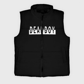 Мужской жилет утепленный 3D с принтом DeadBoy в Санкт-Петербурге,  |  | bones | dead boy | deadboy | th@ kid | элмо кеннеди оконнор