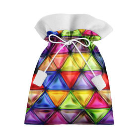 Подарочный 3D мешок с принтом Rhombuses в Санкт-Петербурге, 100% полиэстер | Размер: 29*39 см | art | beautiful | blue | color | cute | fugures | geometry | green | mosaic | orange | original | pattern | pink | purple | red | rhombuses | yellow | красивое | красное | красный | красота | милое | цвет | яркое