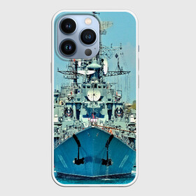 Чехол для iPhone 13 Pro с принтом Сторожевой корабль в Санкт-Петербурге,  |  | Тематика изображения на принте: 3d | море | севастополь | сторожевой корабль | судно | черноморский флот