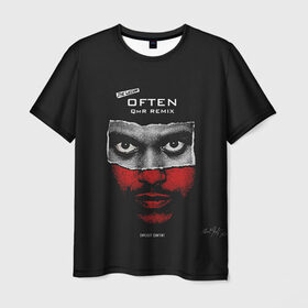 Мужская футболка 3D с принтом The Weeknd в Санкт-Петербурге, 100% полиэфир | прямой крой, круглый вырез горловины, длина до линии бедер | the weeknd | викенд | тесфайе | уикенд