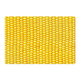 Магнитный плакат 3Х2 с принтом Сладкая вареная кукуруза в Санкт-Петербурге, Полимерный материал с магнитным слоем | 6 деталей размером 9*9 см | Тематика изображения на принте: еда | кукуруза