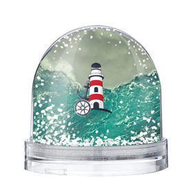 Водяной шар с принтом Морской в Санкт-Петербурге, Пластик | Изображение внутри шара печатается на глянцевой фотобумаге с двух сторон | 3d | blue | брызги | вмф | вода | военный | волны | исторический | капли | корабль | лето | море | моряк | океан | природа | фрегат | шторм