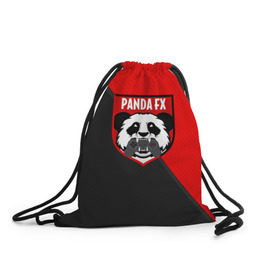 Рюкзак-мешок 3D с принтом PandafxTM в Санкт-Петербурге, 100% полиэстер | плотность ткани — 200 г/м2, размер — 35 х 45 см; лямки — толстые шнурки, застежка на шнуровке, без карманов и подкладки | Тематика изображения на принте: 7f united | fifa | pandafx | панда