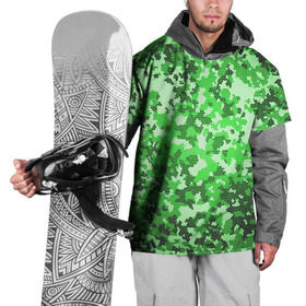 Накидка на куртку 3D с принтом Камуфляж зеленые соты в Санкт-Петербурге, 100% полиэстер |  | армия | болото | зеленка | зеленый | камок | камуфляж | лес | маскировка | мундир | натовка | охотник | пазл | прикольный | рыбак | солдат | яркий