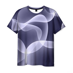 Мужская футболка 3D с принтом Abstract colors в Санкт-Петербурге, 100% полиэфир | прямой крой, круглый вырез горловины, длина до линии бедер | 