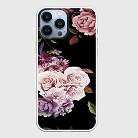 Чехол для iPhone 13 Pro Max с принтом Flower Fashion в Санкт-Петербурге,  |  | 3d | birds | fashion flower | flower | pattern | другие | красивые цветы | красные | прикольные | природа | птицы | розы | текстуры | цветочки | цветы