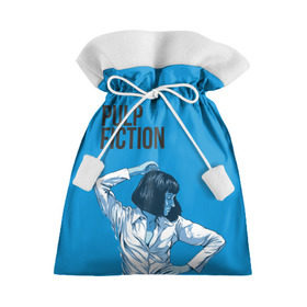 Подарочный 3D мешок с принтом Танцующая Мия в Санкт-Петербурге, 100% полиэстер | Размер: 29*39 см | Тематика изображения на принте: pulp fiction | квентин | криминальное чтиво | мия уоллес | тарантино