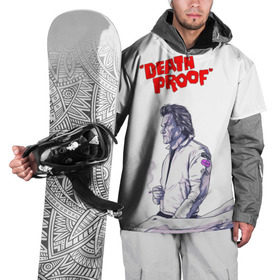 Накидка на куртку 3D с принтом Death proof в Санкт-Петербурге, 100% полиэстер |  | stuntman mike | квентин | курт рассел | тарантино
