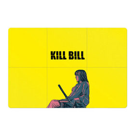 Магнитный плакат 3Х2 с принтом Убить Билла в Санкт-Петербурге, Полимерный материал с магнитным слоем | 6 деталей размером 9*9 см | kill bill | катана | квентин | меч | невеста | тарантино | ума турман