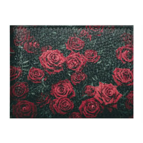 Обложка для студенческого билета с принтом Бархатные розы в Санкт-Петербурге, натуральная кожа | Размер: 11*8 см; Печать на всей внешней стороне | бархат | бутоны | роза | розы | цветы