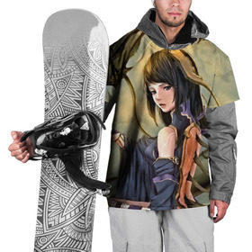 Накидка на куртку 3D с принтом Fantasy Anime в Санкт-Петербурге, 100% полиэстер |  | 